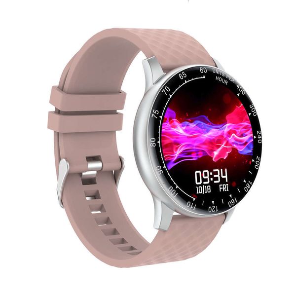 

zhi2020 new h30 circle touch smart wristwatch heart rate blood prsure samrtjk