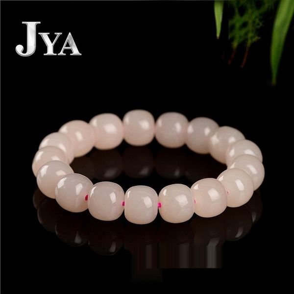 

lg21z jiuya crystal natural lotus root starch and tian jade pink braceletlotus root powder bracelet bucket jade n bead bracelet ldodl, Golden;silver