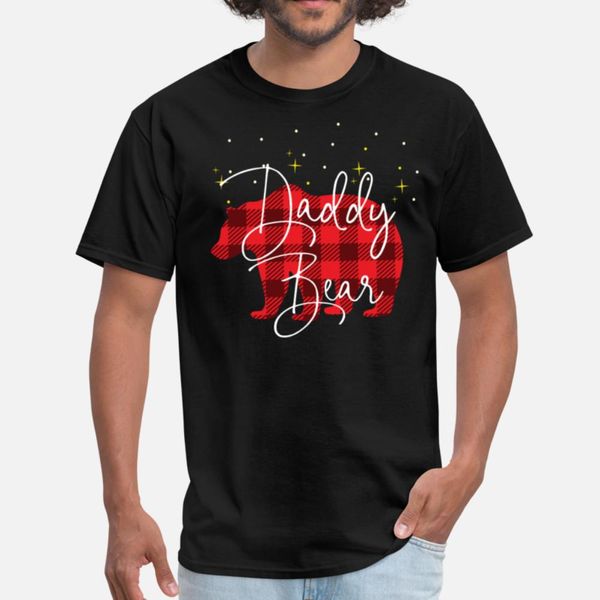 

daddy bear christmas pajama red plaid buffalo t shirt hip hop black custom tracksuit hoodie sweatshirt