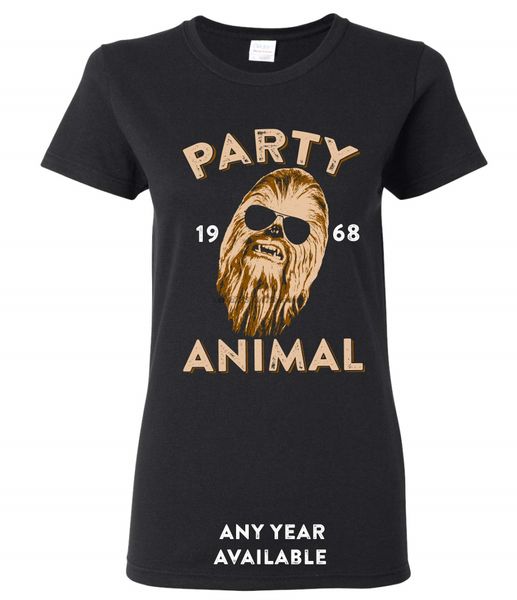 

princess leia chewbacca party 1968 birthday wookie shirt hoodie designers t shirts sweatshirt