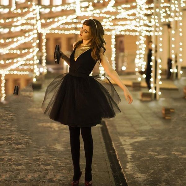 

fashion 5 layers 60cm fashion tulle skirt pleated tutu skirts womens lolita petticoat bridesmaids midi skirt jupe saias faldas, Black