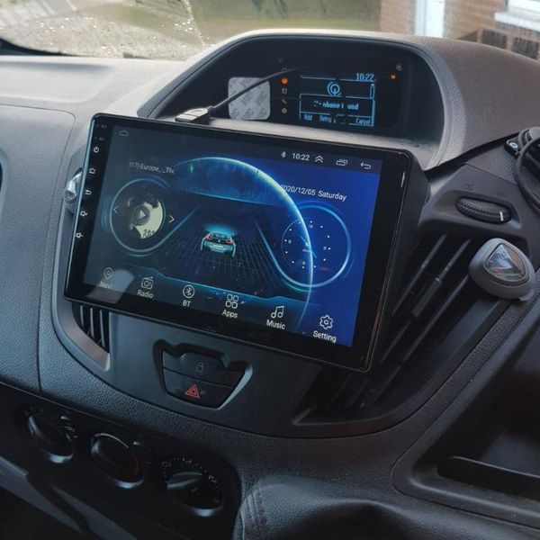 

player 64gb rom android 10.0 2din car dvd multimedia gps for transit custom 2021 navigation stereo bluetooth head unit