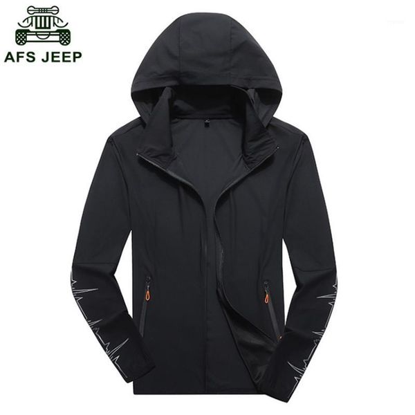 

brand men casual jackets men's casual loose outwear overcoat young man thin style hooded jacket d1001, Black;brown