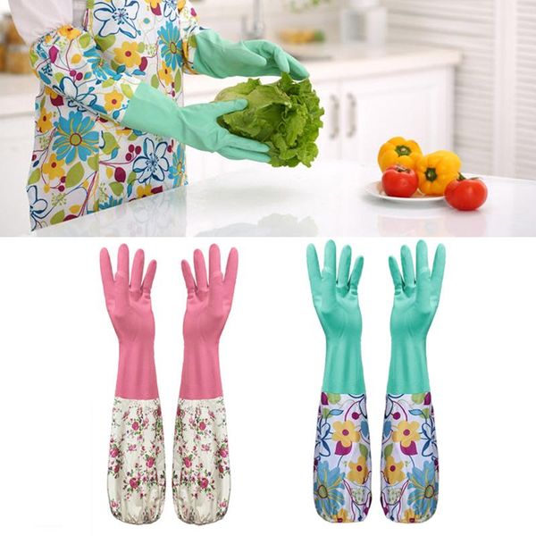 

Durable Waterproof Household Glove Dishwashing Cleaning Rubber N1HA