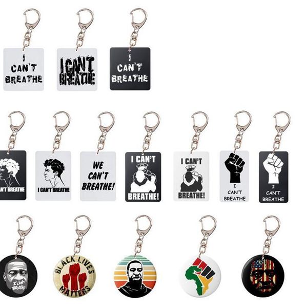 

matter mask black keychain party breathe ljjk2160-1 17 i lives floyd can't favor keyrings george face styles stbrm stlmb