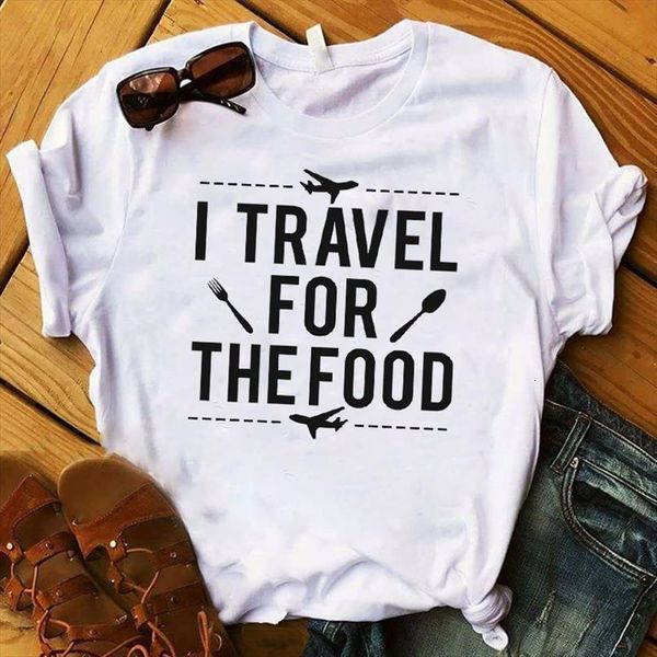 

women lady t shirt into the forest tree printed tshirt ladies short sleeve tee shirt women female clothes graphic t-shirt, White