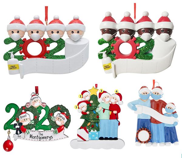 

diy christmas tree ornaments cartoon people mask santa toilet paper roll hanging plaque xmas pendant christmas tree decorations