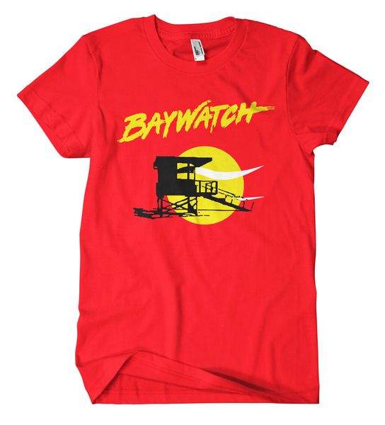 

baywatch logo movie series cult hasselhoff skirt beach lifeguard fun show original title hoodie designers t shirts sweatshirt