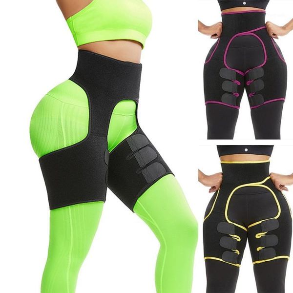 

waist support push up hips trainer belt leg shapers for women slim thigh slender slimming slimmer wrap1, Black;gray