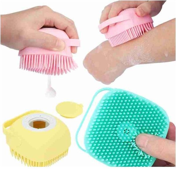 

sile shower brush with hook body brush anti-cellulite brush baby showers cleaning mud dirt remover massag sqcptg