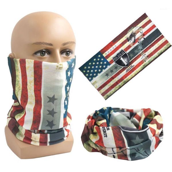 

national flag magic scarf bandana men cycling motorcycle balaclava head scarves outdoor windproof sports headband neck gaiter1, Black