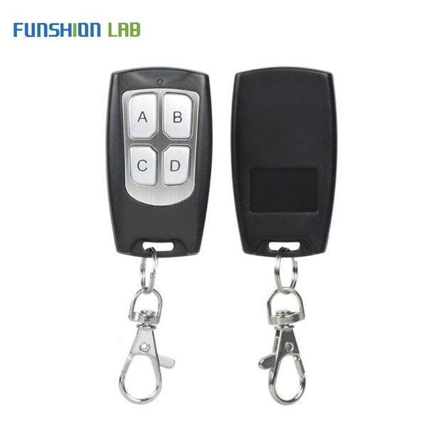 

qiachip 433mhz 4 ch button 1527 code rf relay remote control switch transmitter wireless key for smart home garage opener door