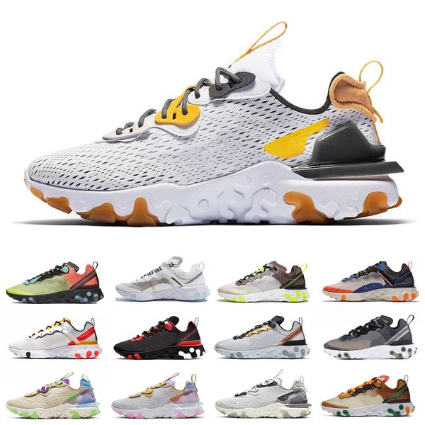 

discount shoes women men react vision element 55 87 honeycomb anthracite tour yellow womens mens fashion outdoor sports shoes 36-45