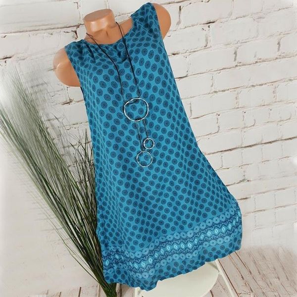 

vintage floral summer dress women's 2019 plus size polka dot casual beach dress women vestidos black blue oversized shirt dress, Black;gray
