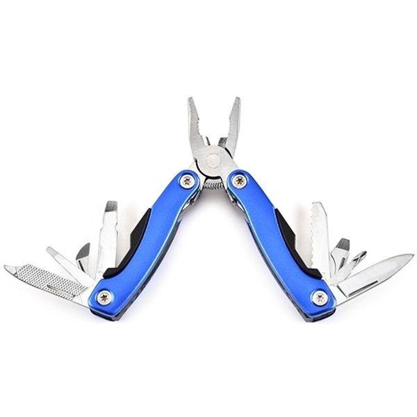 

survival multi function pliers mini folding tongs including screwdriver filer knife can opener outdoor equipment hand tool pliers vt0898