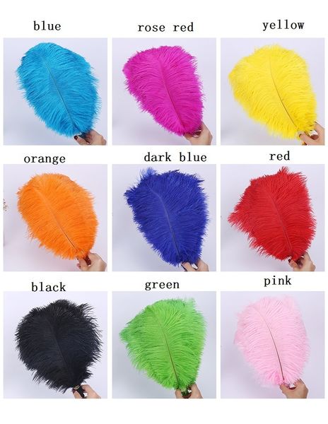 

factory price stage ostrich wedding banquet decoration show feather props costume accessories party supplies