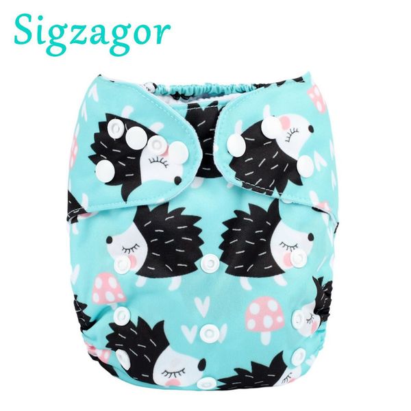 

sigzagor] 1 baby pocket cloth diaper nappy reusable,washable,adjustable,3kg-15kg 8lbs-36lbs kids microfleece inner no insert