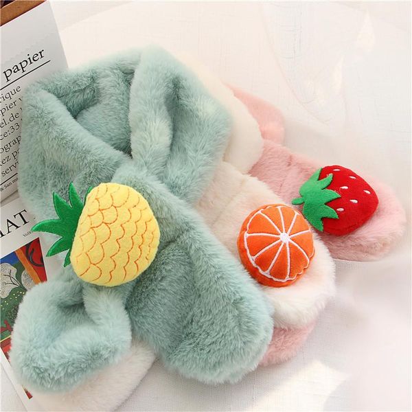 

2020 imitation rex fur scarf autumn and winter kids baby children's scarf keep warm in winter christmas gift, Blue;gray
