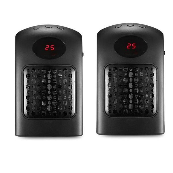 

900w electric heater deskled display timing fan heater household winter warmer for home/office