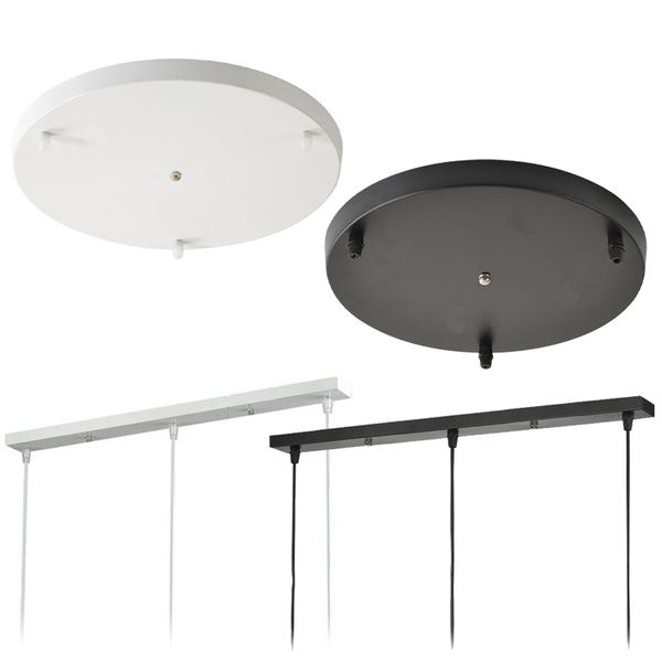 

diameter 30/50cm black/white ceiling plate round rectangle ceiling mount light accessories for pendant lamp&wall light&hang lamp