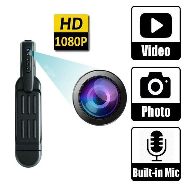

1080p hd mini wearable pen multifunctional camera secret voice recording camera professional noise reduction sports dv1
