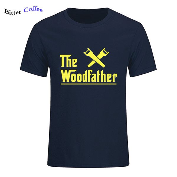 

summer new fashion the woodfather carpenter worker print short sleeve casual plus size xs 3xl sport hooded sweatshirt hoodie men t shirt