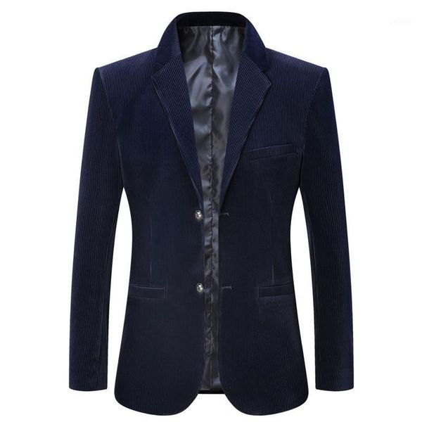 

fashion new brand men casual blazers spring autumn new men's corduroy suit coats business solid color blazers coat male1, White;black
