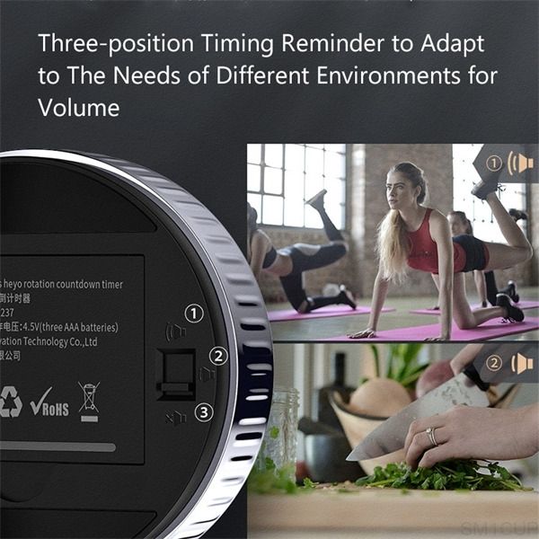 

a-digital led kitchen, research timer, alarm, electronic kitchen magnetic