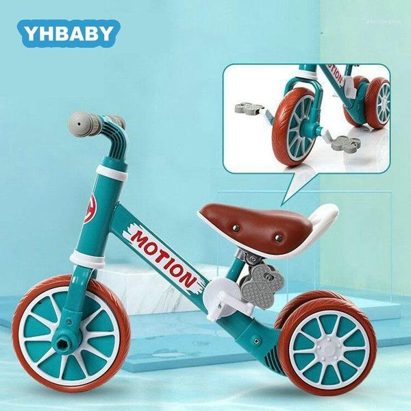 

gift sets children scooter tricycle 2 in 1 multifunctional kids balance bike detachable non-pedal riding toys slide walker1