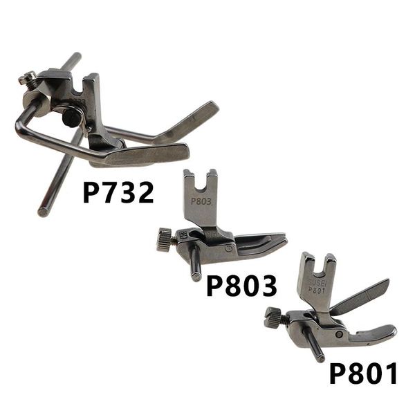 

sewing notions & tools computerized flat car p803 presser foot adjustable width and narrow spigot fixed gauge p801 machine all-stee, Black