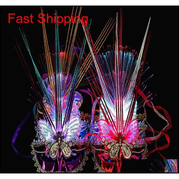 

led party mask enchanting led mask led glowing masquerade mask carnival stage masks for women delicated party dress dancing birthday ijc8h