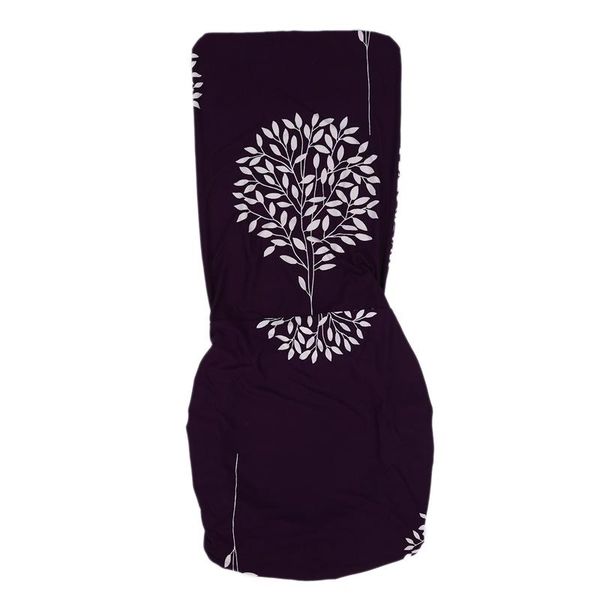 

removable chair cover prints lavalable protective cover for dining room purple