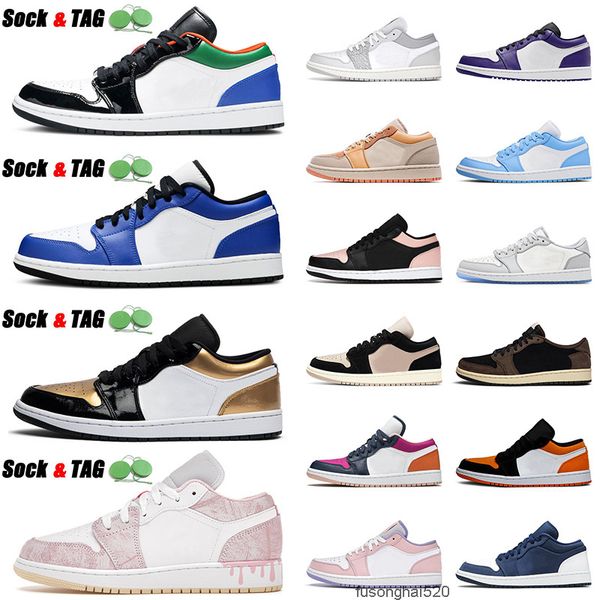

wholesale 2021 jumpman 1 1s low basketball shoes royal game mocha shatterd aurora green mens womens court purple panda trainers sneakers jor