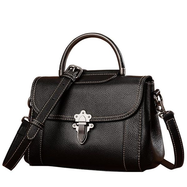 

неподдельной кожи женщин новый стиль контрастные цвета мешки посыльного вскользь мешка плеча кожи коровы лепестковые