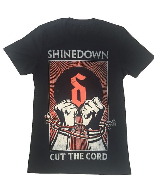 

shinedown - cut the cord tour - official mens t shirt t-shirt fashiont shirt tee sport hooded sweatshirt hoodie