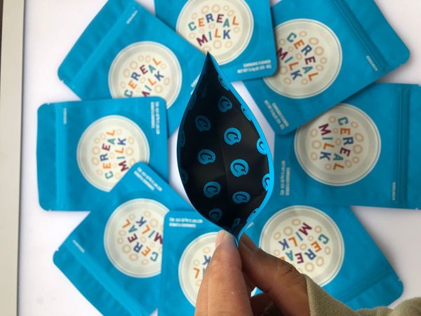 

наклейки сумки упаковка ароматизаторы голограмма edibles печенье сумки майларовый cerel empty и местная сумка milk blue label bbyua wrhome