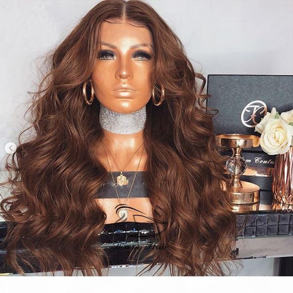

wavy lace front wig 150% 180% 250% density human hair wigs with baby hair remy for women brazilian honey blonde wig, Black