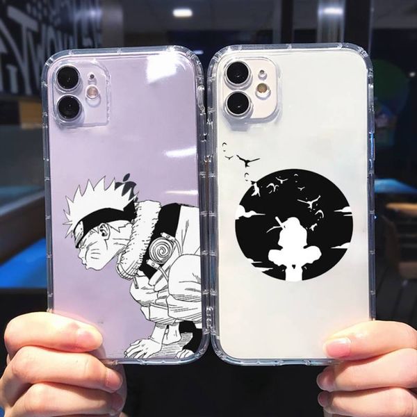 

naruto uchiha itachi transparent softphone case is the largt for vip 5 5s 5c se 6 6s 7 8 11 12 plus mini x pro4fre