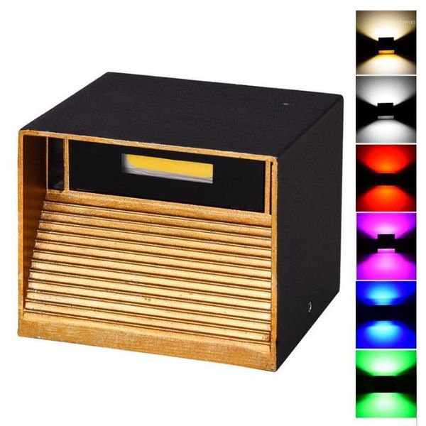 

wall lamp led light 12w outdoor waterproof ip65 garden porch home sconce indoor decoration lighting aluminum ac90-260v1