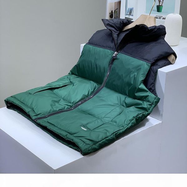 

new fashion winter jacket men down vest couples down vest down jacket parka outerwear multicolor size s-2xl, Black