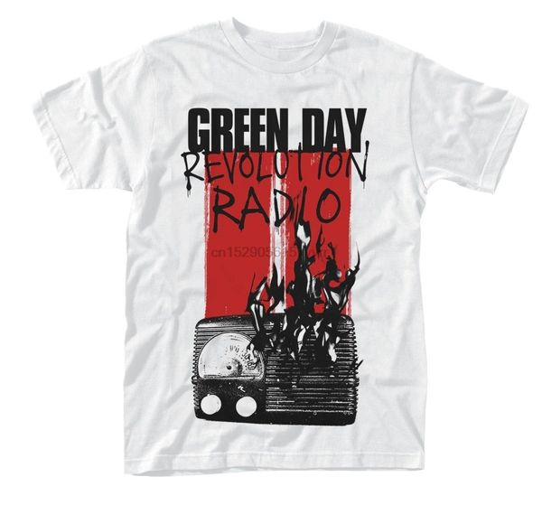 

green day 'radio combustion' t shirt - new(1) sport hooded sweatshirt hoodie