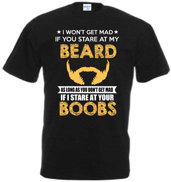 

stranger things design new o neck style rude beard i'll stare at your boobs funny bearded man sport hooded sweatshirt hoodie men t shir