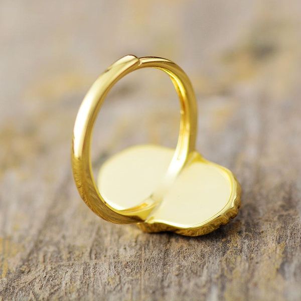 

премиум большой камень регулируемые кольца мода цвета золота апатит малахит ляпис luxury party cocktail ring anniversary ювелирные изделия j, Golden;silver