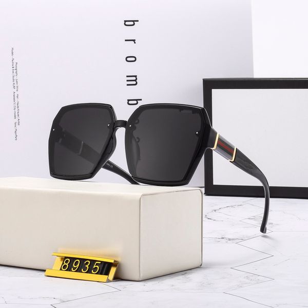 

2021 new modern stylish men sunglasses flat square glasses for women fashion vintage sunglass with box woman sunglass, White;black