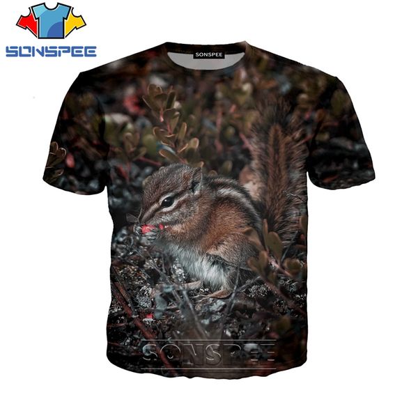 

squirrel new cute chipmunk 3d print shirts humor humor kawaii men clothing