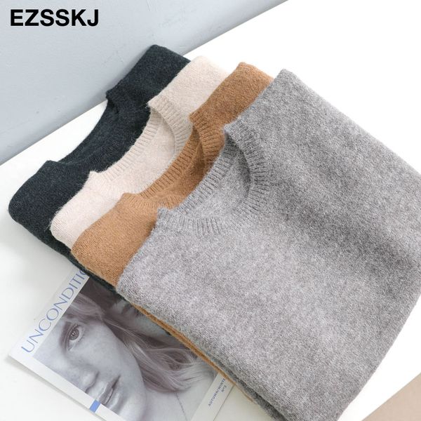 

cashmere new spring sweater vest women o-neck knitted vest female casual tank sleeveless twist knit pullovers lj201125, White;black