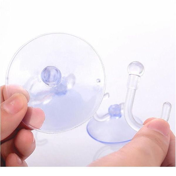 

5pcs suction cup sucker wall hook transparent suction cup hook plastic bathroom kitchen hanger vacuum strong suction cu bbycah