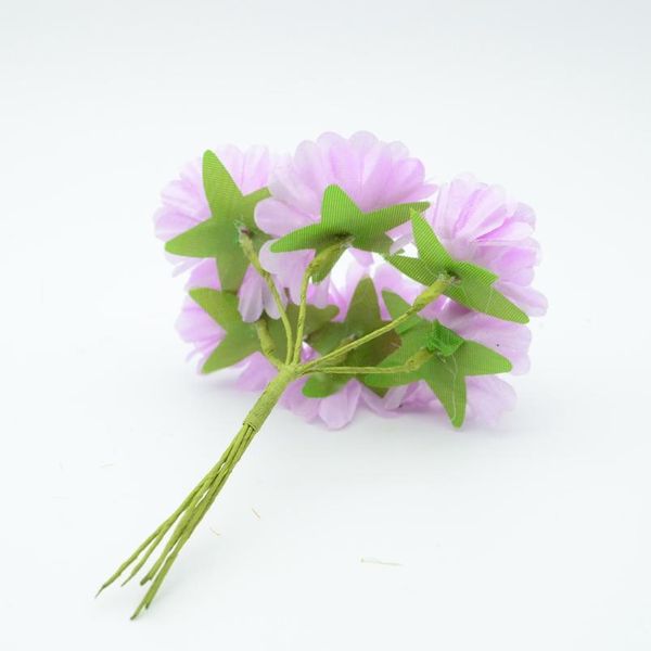 

6pcs/bundle silk carnation fake stamen christmas wreath decoration for home vases wedding diy new year gifts artificial qylbtq