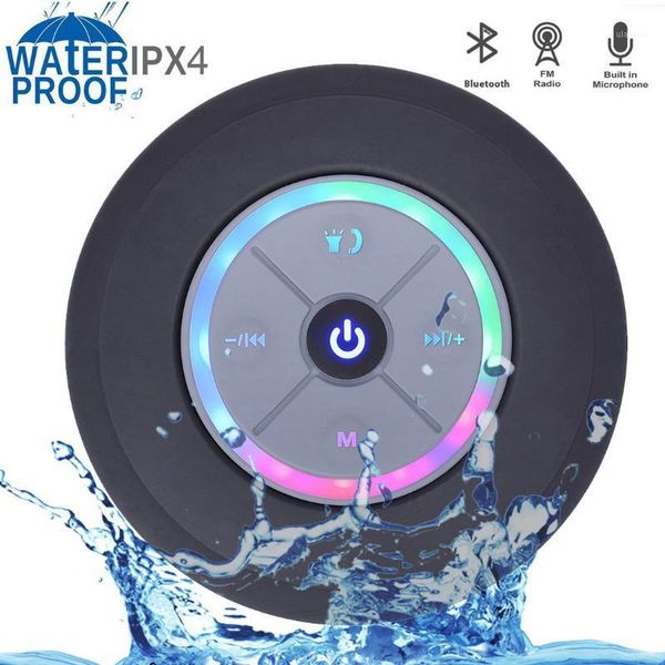 

mini wireless bluetooth speaker waterproof speakers for shower bathroom pool car handsspeaker subwoofer music loudspeaker1