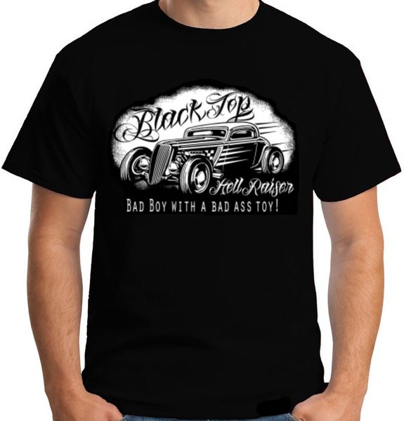 

2019 100% cotton mens premium black t-shirt rat rod 3 window muscle tee shirt sport hooded sweatshirt hoodie